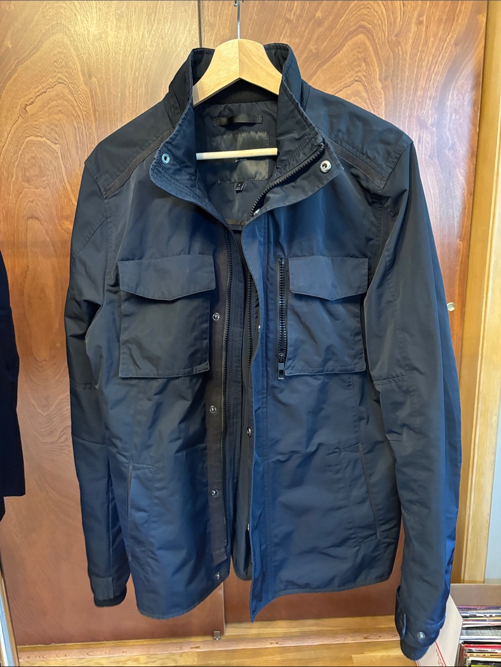 Marc New York Navy Blue Military Field Jacket